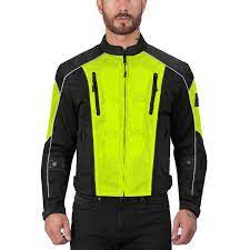Warlock Yellow Mesh Men S Motorcycle Jacket Viking Cycle