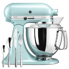 Kitchenaid mixer color comparisons of blues, silvers, blacks, reds, pinks, whites & more. Kitchenaid Artisan Mixer 175 Ice Blue Ksm175psic Harts Of Stur