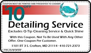 There is no prepayment required and you have 30 days to sell these coupons for your event. Classic Car Wash Coupons Classic Car Walls