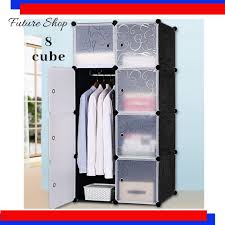 Kalini kita diy almari baju semua bahan beli dekat mr. Future Wardrobe Cabinet Almari Rak Baju 8 Cubes Black Stripes Diy Clothes Organiser Almari Baju Shopee Malaysia