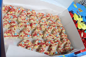 Birthday Rice Krispie Treats Curious George Birthday Rice Krispy Treats Rice Krispie Treats Krispie Treats Rice Krispies