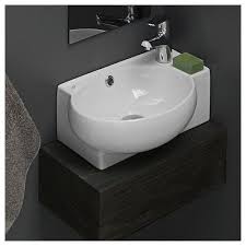 Bathroom Sinks Corner Ceramic White Mini Wall Mount Porcelain Faucet Vessel Sinks Acces Ceramic Bathroom Sink Corner Sink Bathroom Wall Mounted Bathroom Sinks