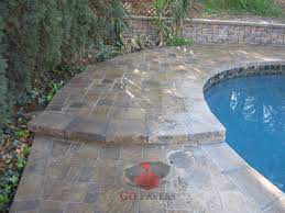 Walled Pool West Hills Hardscape Pool Belgard Pavers
