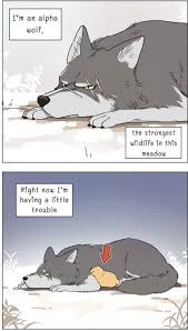 How many wolf cartoons are there in the world? Papa Wolf And Puppy Comic Is Melting Hearts I Can Has Cheezburger