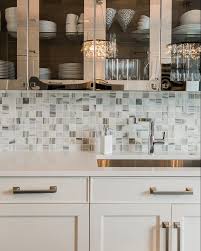 The new, modern cabinet look: Stainless Steel Kitchen Cabinets With Glass Doors Modern Kitchen