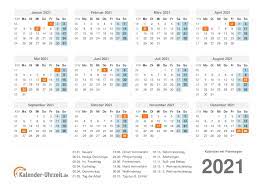 Die letzte kalenderwoche 2021 beginnt am montag, den 27.12.2021 und endet am sonntag, den 02.01.2022. Kalender 2021 Mit Feiertagen
