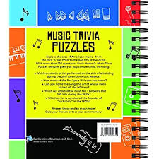 Some free lyrics sites are online hubs for communities that love to share anything related to music, including sheet music, tablature, concert schedules and. Buy Brain Games Trivia Music Trivia Spiral Bound October 1 2019 Online In Indonesia 1645580857