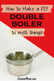 Diy Double Boiler For Melting Wax Soap Base Candy Double Boiler Double Boiler Diy Diy Wax Melts