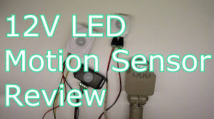 1,12 eur a 4,32 eur. 12v Pir Motion Sensor Review For Led Lights Youtube