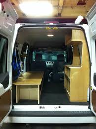 Micro Minivan Transit Connect Campervan Builds Camper Conversion Ford Transit Connect Camper Transit Connect Camper Ford Transit