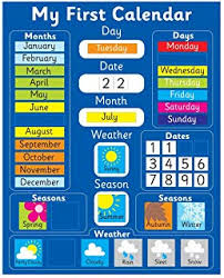 Childrens Today Is Fabric Wall Hanging Chart Amazon Co