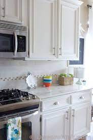 Huge variety of cabinet styles & colors. Like The Backsplash White Kitchen Makeover Kitchen Cabinets Decor Kitchen Remodel