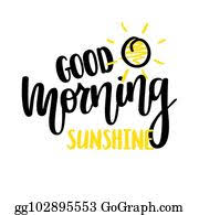 An image of a good morning sunrise background button. Good Morning Sunshine Clip Art Royalty Free Gograph