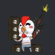 Garena Free Fire Chicken Emote Papeis De Parede Animados Para Celular Desenhos Presentes Vermelhos