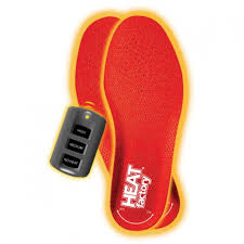 proflex wirefree rechargeable heated insoles with remote