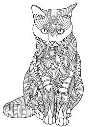 Download Cats Dogs Coloring Pages For Adults