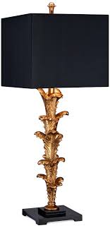 Possini Black Gold Table Lamp 79 98 Gold Table Lamp Gold Table Table Lamp