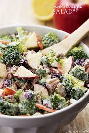 Brocoli Salade De Pommes Le Porte Parole De La Recette Salade Brocoli Recettes De Cuisine Et Cuisine Et Boissons