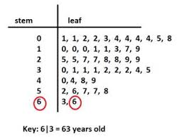 Stem And Leaf Plot