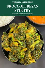 Broccoli Besan Subji Broccoli Stir Fry With Chickpea Flour Video Recipe Video In 2020 Indian Food Recipes Broccoli Recipes Healthy Recipes