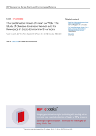 Flout, buyskess dan van der capellen. Pdf The Sublimation Power Of Hwan Le Wah The Study Of Chinese Javanese Women And Its Relevance In Socio Environment Harmony