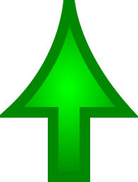 Arrow up icons to download | png, ico and icns icons for mac. File Arrow Up Green Svg Wikimedia Commons