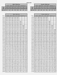 Army Pt Score Chart Males Military Pt Standards Apft Score