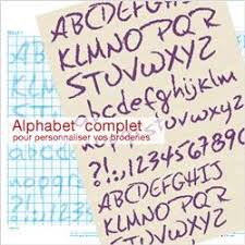 Check spelling or type a new query. Fiche Lilipoints Idees Chiffres Et Alphabet Cl006 Univers Broderie