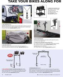 The travel trailer is filled with the home amenities you'll want to take with you on the road. Travel Trailer Front Mount Bike Rack