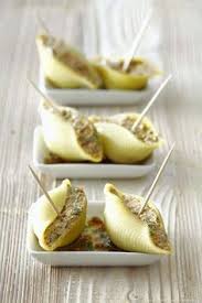 Conchiglie Farcis Au Fromage Frais Recette Recette Recette Aperitif Recette Apero Dinatoire