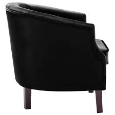 Dies kann neben gängigen polsterstoffen auch leder oder mikrofaser sein. Vidaxl Sessel Samt Schwarz Armsessel Clubsessel Loungesessel Cocktailsessel