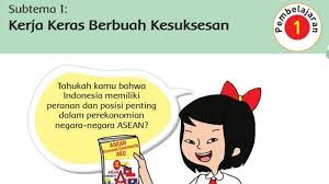 Kunci Jawaban Tema 5 Kelas 6 Halaman 3 4 5 8 12 13 14 Subtema 1 Kerja Keras Berbuah Kesuksesan Tribun Pontianak