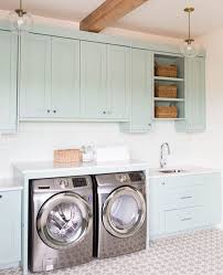 Reuse Kitchen Cabinets Laundry Room Tile Blue Laundry Rooms Laundry Room Makeover