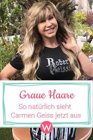 Wie das ergebnis aussieht, zeigen wir euch im. Carmen Geiss Frisuren Hammer Sie Ist Komplett Ergraut Frisuren Graue Haare Graue Blonde Haare Frisuren