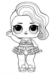 Кукла lol surprise present surprise лол подарочный сюрприз. Kids N Fun 30 Kleurplaten Van L O L Surprise Dolls