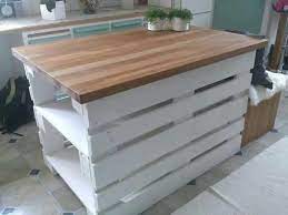 How To Build A Kitchen Island Step By Step Handyman Tips Pallet Kitchen Island Pallet Kitchen Building A Kitchen