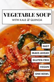 Quinoa Vegetable Soup Recipe Cookie And Kate Recipe Vegetable Soup Recipes Soup Recipes Recipes