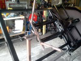 20 New Rear Body Supports And New Seat Stands Were Made And Welded In I Didn T Like The Fiberglass Seat Bases That Came Custom Floor Body Support Fiberglass