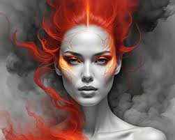 AI Generated Redhair Photos and Artwork