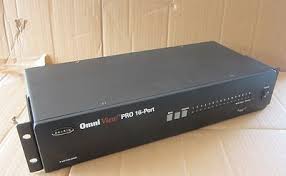 Firmware upgrades to all the chained kvm switches at the same time via the daisy chain cable. Belkin Omniview F1d116 Osd Pro 16 Port Kvm Switch 6 Cables