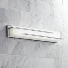Silver Light Bars Bathroom Lighting Lamps Plus