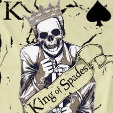 Download and stitch today at grandslamdesigns.com King Of Spades Graphic Design Tshirt Factory