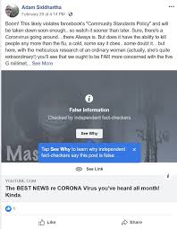 So asking for clarification's not just something you should do, but something you need to do. How Coronavirus Scammers Hide On Facebook And Youtube Bellingcat
