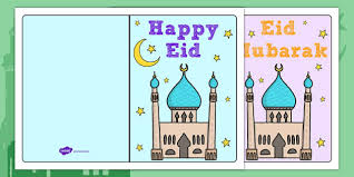 Both festivals or eid are equally important for all the muslims of the world and they celebrate it with great joy. Eid Mubarak Greeting Cards Template