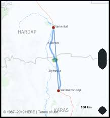 What Is The Distance From Keetmanshoop Namibia To Mariental