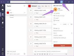 There is a scenario in which pictures posted in a chat disappear in approximately one week. How To Change Name Profile And Team Picture In Microsoft Teams