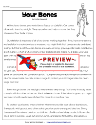 Super teacher worksheets has thousands of printable worksheets. Your Bones Super Teacher Worksheets