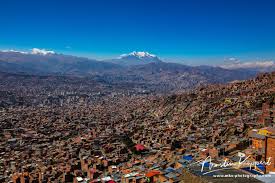 La paz, which lies between 10,650 and 13,250 feet (3,250 and 4,100 metres) above sea level, is the world's highest national capital. 2019 June Bolivia La Paz And El Alto