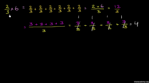 What is fraction equal to one whole? Multiplying Fractions And Whole Numbers Video Khan Academy
