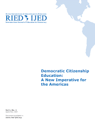 Pdf Democratic Citizenship Education A New Imperative For The Americas